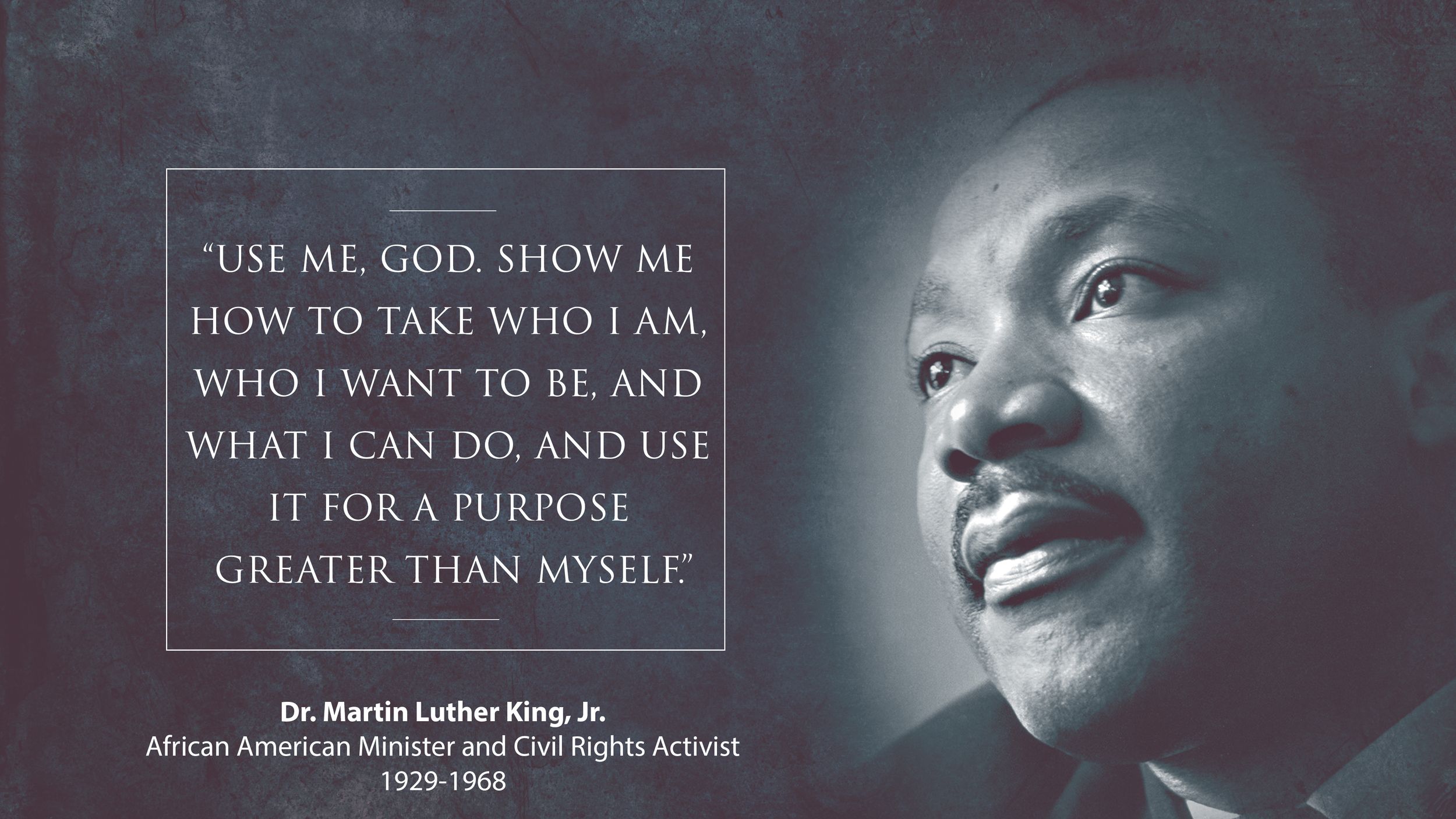 Use Me God Martin Luther King Devotion | Mount Zion Albany Ga