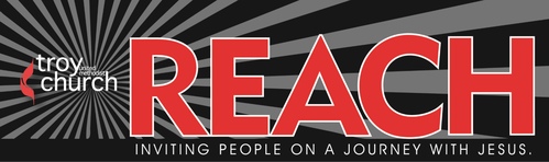Reach Newsletter banner: Inviting people on a journey with Jesus.