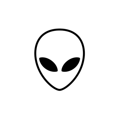 Alien head icon