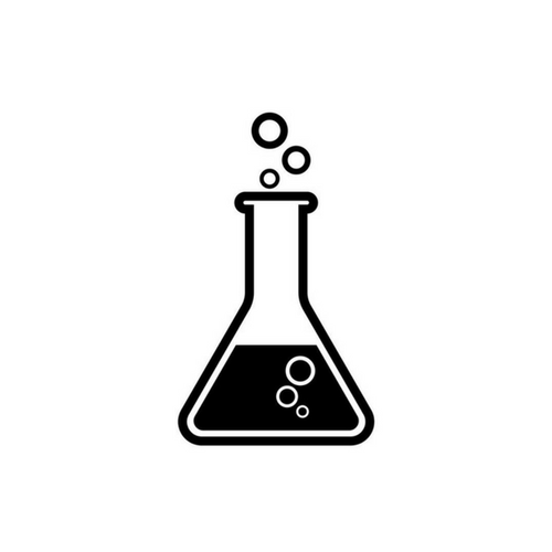 Bubbling beaker icon