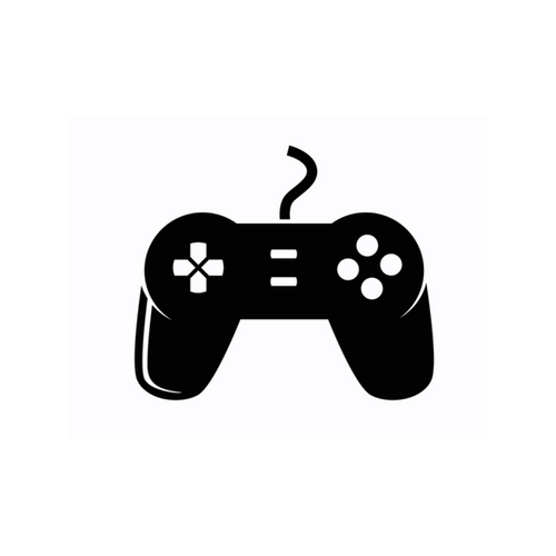 Video game remote controller icon