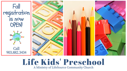 Life Kids' Preschool - Ministry of LifeSource Community Church