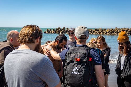 YWAM Vancouver Students Praying.