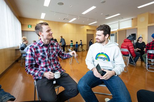 YWAM Vancouver Staff Talking.