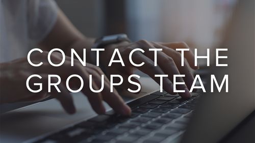 Need help? Email our groups team