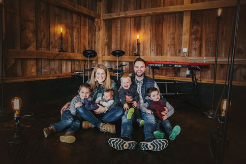 Pastor Matt Seaver and family