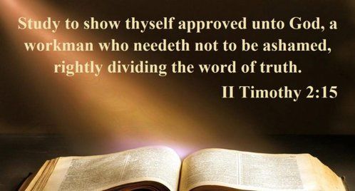 study the Bible