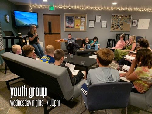 Youth Group meets Wednesday nights 7:00 PM