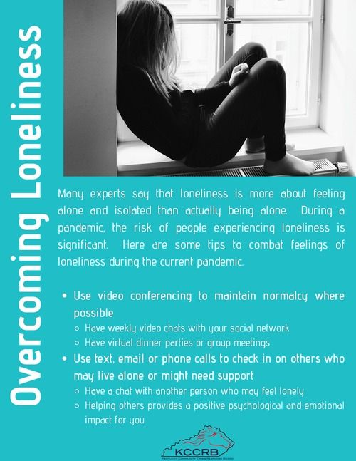 Overcoming Loneliness Flyer Side 1