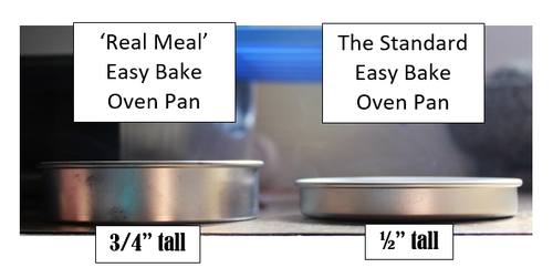 2004 Easy Bake Real Meal Oven pans and pusher