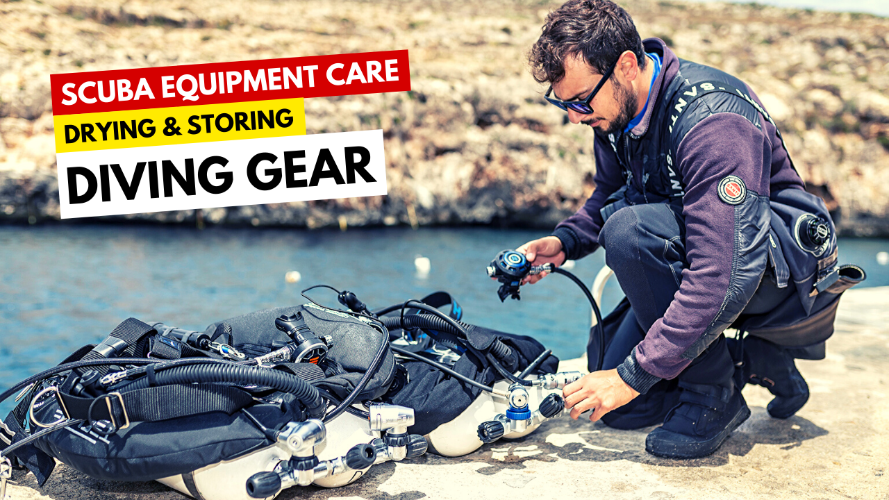 Scuba Equipment Care Drying & Storing Your Gear DAN Southern Africa