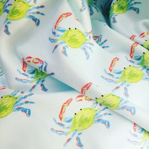 crab fleece blanket