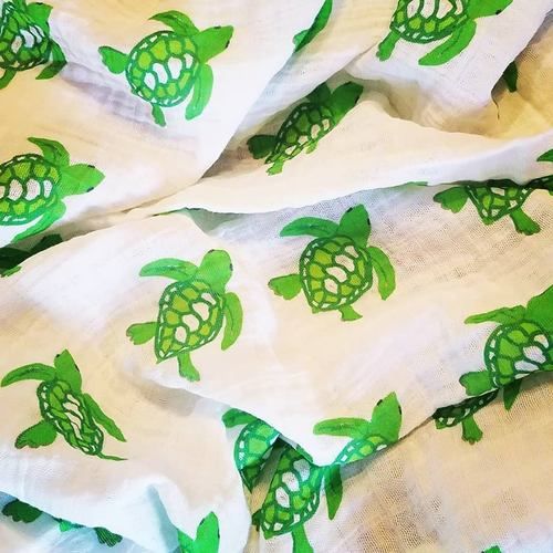 turtle swaddle baby blanket