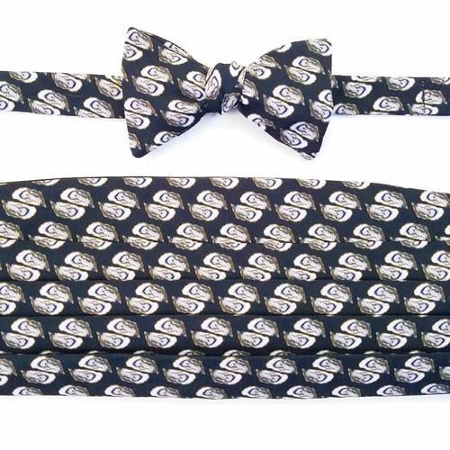 oyster cummerbund set