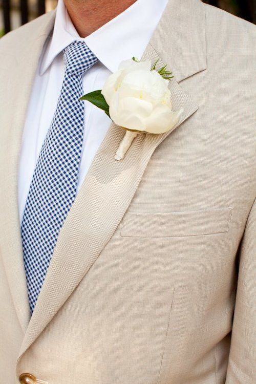 seersucker gingham necktie