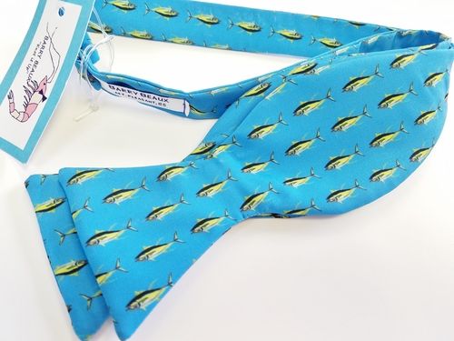green tuna bow tie