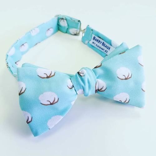cotton boll bow tie