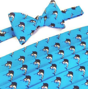 sailfish cummerbund set