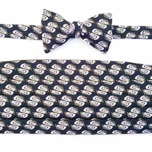 oyster cummerbund set