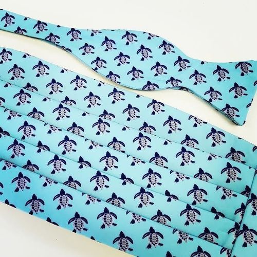 sea turtle cummerbund set