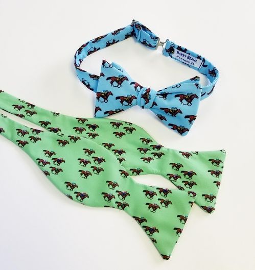 horse racing bow ties