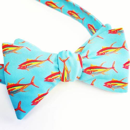 tuna fish bow tie