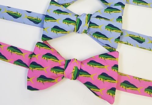mahi mahi fish bow ties
