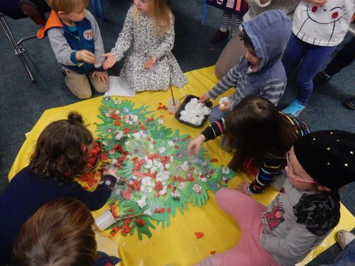 The tree is beautiful