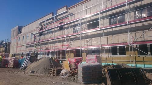 cikea, designer, outlet, centar, fasada, etics,žbuka, čakarić