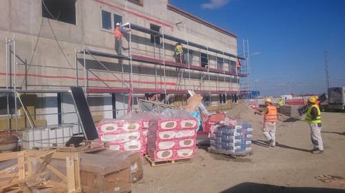 cikea, designer, outlet, centar, fasada, etics,žbuka, čakarić