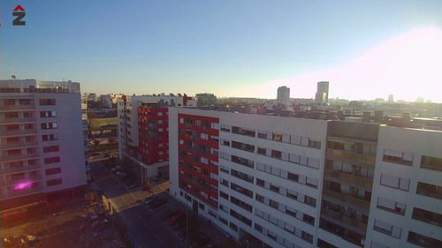 centar zvonimir, Zagreb, Tehnika, fasada