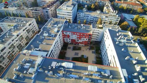 centar zvonimir, Zagreb, Tehnika, fasada