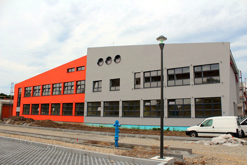 osnovna škola novo čiče, velika gorica, fasada