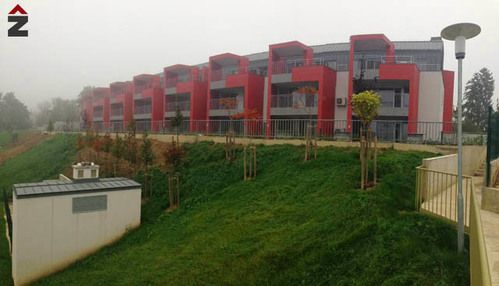 sokolovac stambeni, zagreb, fasada